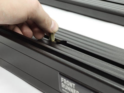 Front Runner Slimline II Roof Rack Kit for SUV – Fits Toyota Prado 120 – Full-Size 1964mm Black Aluminum Cargo Rack (1PC)