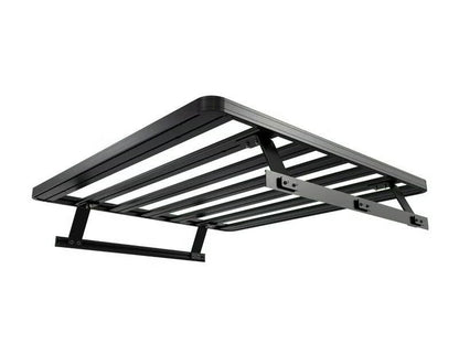 Front Runner Slimline II Load Bed Rack Kit for Truck – Fits 1995-2000 Toyota Tacoma DC 4-Door Pickup – Black Aluminum, Full-Size Cargo Rack (1PC)