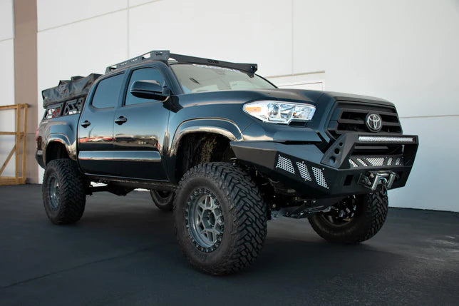 DV8 Offroad Aluminum Roof Rack Black Finish Mounts to Pre-Existing Holes