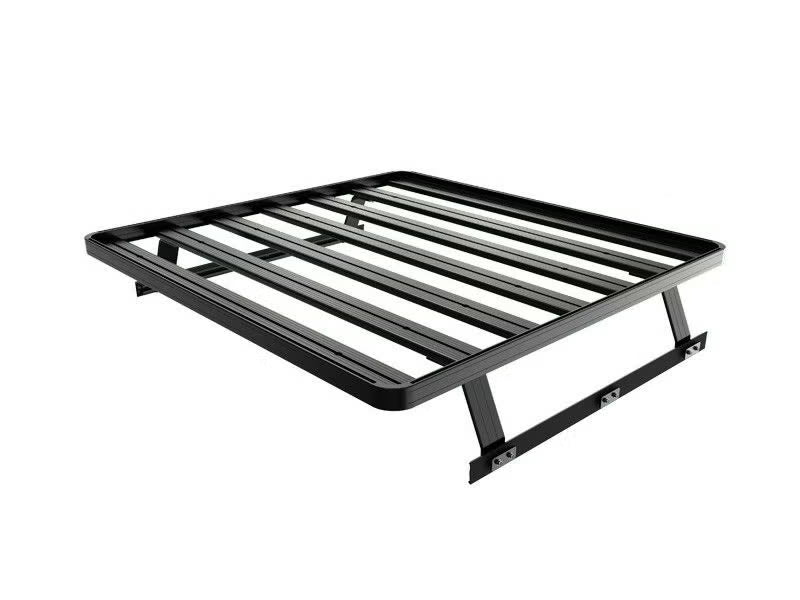Front Runner Slimline II Load Bed Rack Kit for Truck – Fits 1999-2006 Toyota Tundra Access Cab 2-Door Pickup – Black Aluminum, Full-Size Cargo Rack (1PC)