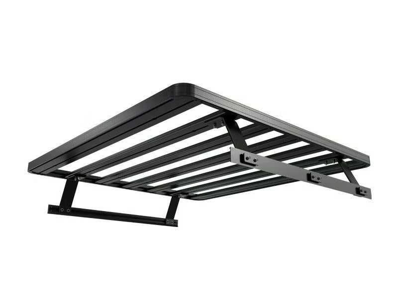 Front Runner Slimline II Load Bed Rack Kit for Truck – Fits 1999-2006 Toyota Tundra Access Cab 2-Door Pickup – Black Aluminum, Full-Size Cargo Rack (1PC)