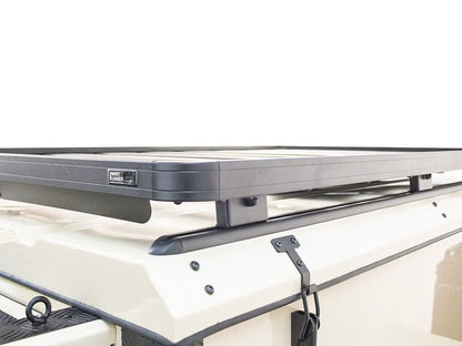 Front Runner Slimline II Rack Kit for Truck Canopy or Trailer – Tall Design, 1425(W) x 2772(L), Black Aluminum