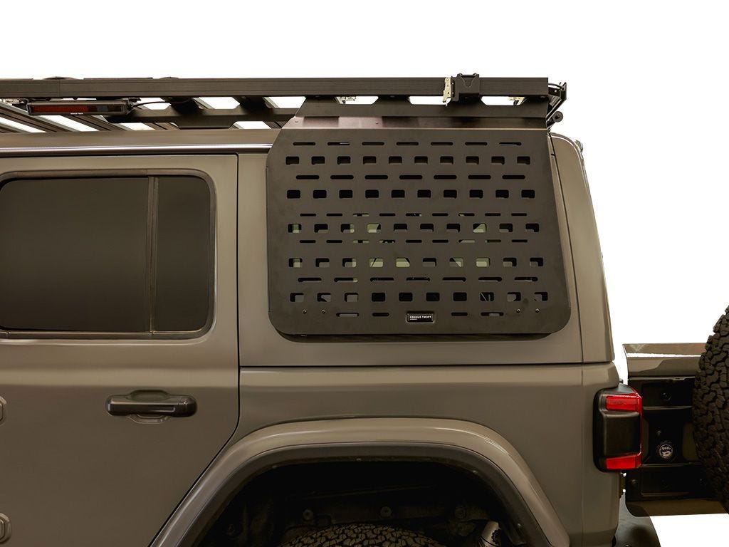 Front Runner Rear Window Molle Panel Kit LHS for Jeep Wrangler JLU 4 Door