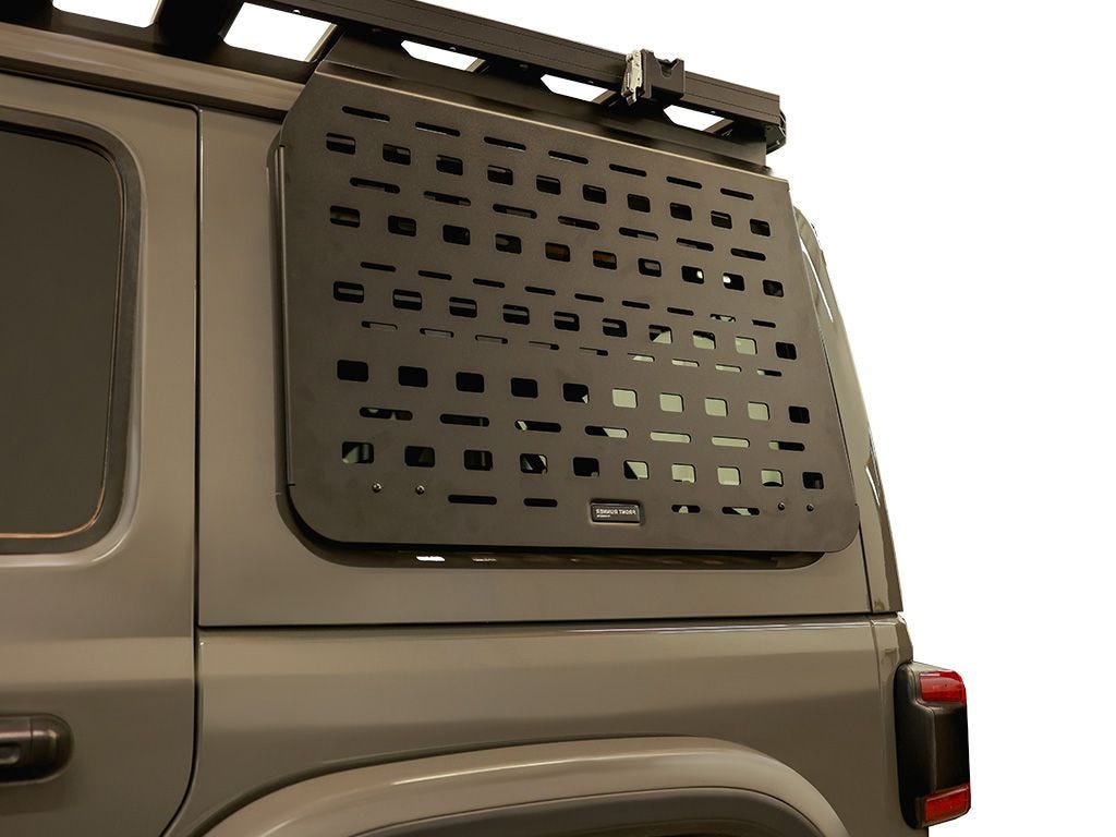 Front Runner Rear Window Molle Panel Kit LHS for Jeep Wrangler JLU 4 Door