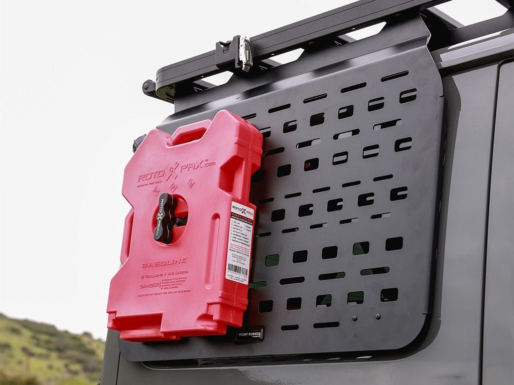 Front Runner Jeep Wrangler JLU rear window Molle panel