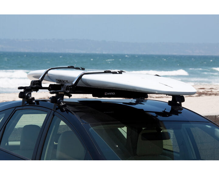 InnoRacks Car Roof Rack BoardLocker - Holds 3 Shortboards or 2 Longboards - Includes Locks & Keys for Secure Transport