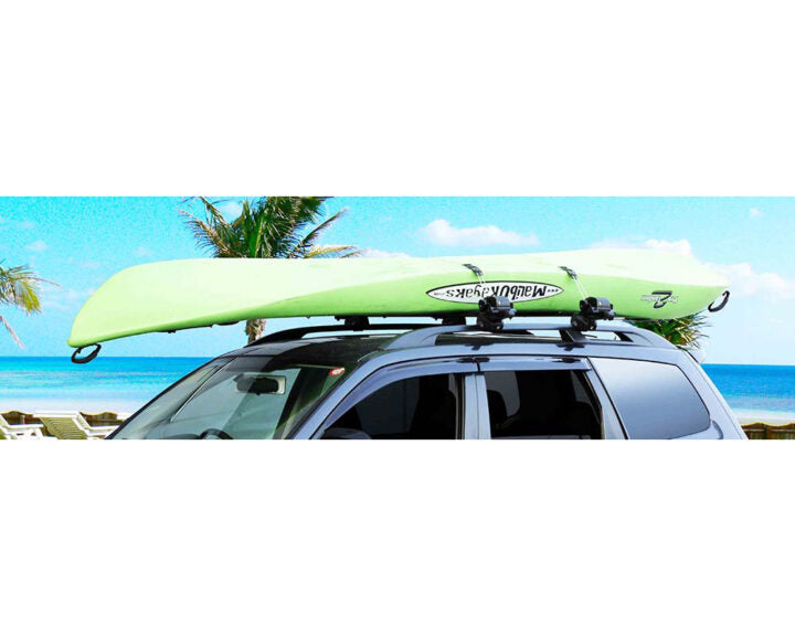 InnoRacks Universal Locker for Cars, SUVs & Pickup Trucks - Roof Rack Carrier for Kayak, SUP, Canoe & Boards - Includes Pads, Locks & Keys