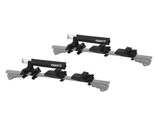 InnoRacks Two Kayak Carrier for Cars - Holds 2 Kayaks, Foldable Design - Includes Pads & Straps