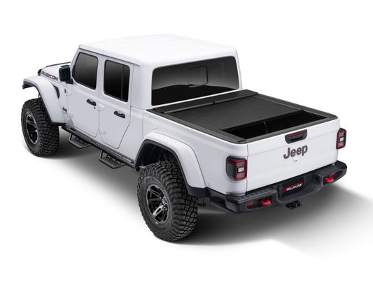 ROLL-N-LOCK M-Series Soft Retractable Tonneau Cover 5' Fits 2020-25 Gladiator w/ Trail Rail System