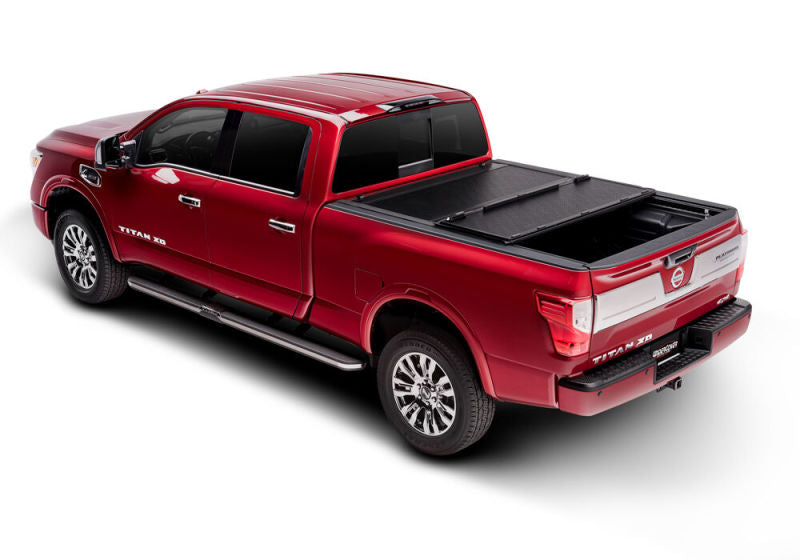 UnderCover Flex Folding Tonneau Cover 5' Fits 2005-21 Frontier/Navara w/ Utili-Track