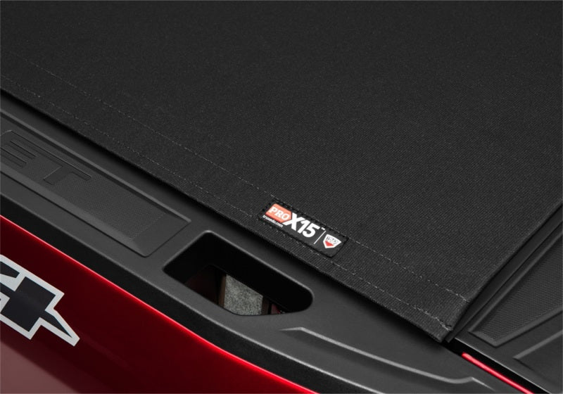 TruXedo Pro X15 Soft Roll-Up Tonneau Cover 79.4" Fits 2019-23 Silverado/Sierra 1500 (New Body) With MultiPro Tailgate
