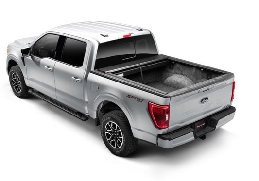 ROLL-N-LOCK M-Series Soft Retractable Tonneau Cover 67.1 In. Fits 2021-24 F-150 (Includes Lightning)