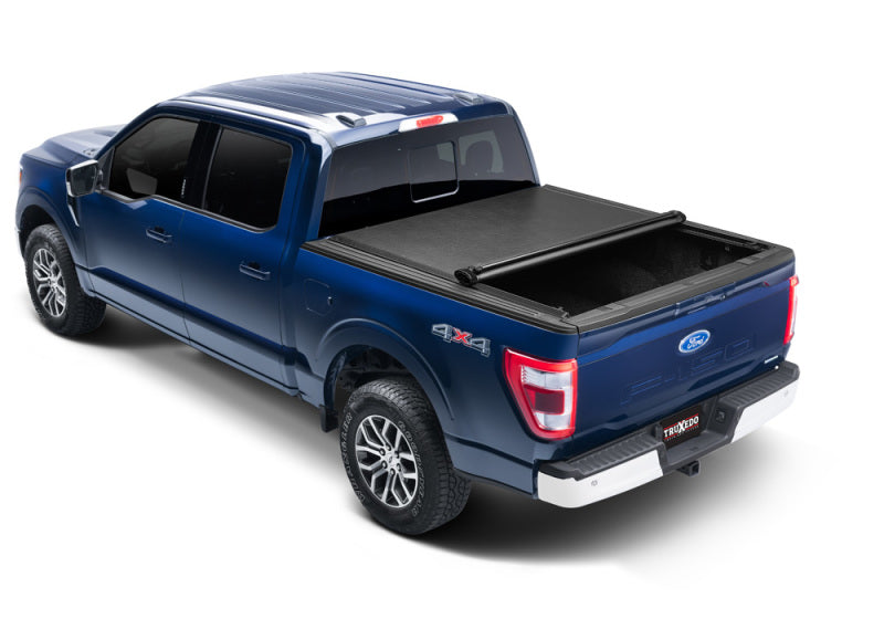 TruXedo Lo Pro Soft Roll-Up Tonneau Cover 67.1 In. Fits 2015-24 F150 with Lightning