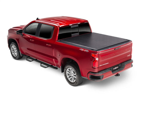 TruXedo Lo Pro Soft Roll-Up Tonneau Cover 5'9" Fits 2019-25 Silverado/Sierra (New Body) Without CarbonPro Bed