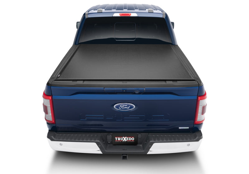 TruXedo Lo Pro Soft Roll-Up Tonneau Cover 67.1 In. Fits 2015-24 F150 with Lightning
