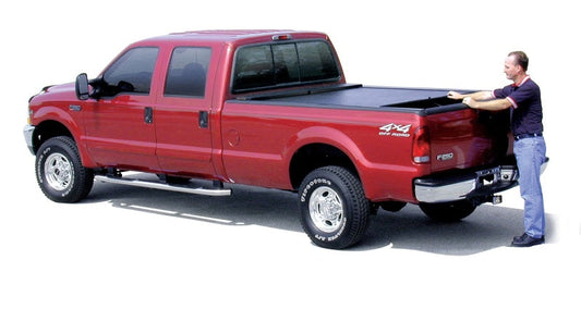 ROLL-N-LOCK M-Series Soft Retractable Tonneau Cover 8 Ft. Fits 1999-07 F-250/F-350