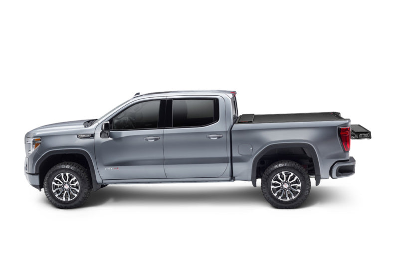 ROLL-N-LOCK M-Series Hard Retractable Tonneau Cover 8' Fits 2019-24 Silverado/Sierra 1500, 2020-24 2500/3500 Durabed