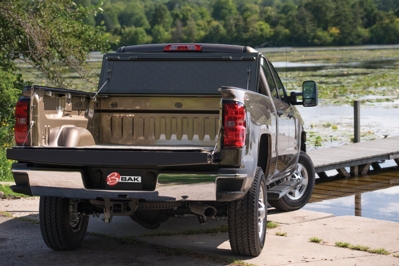 BAKFlip FiberMax Folding Tonneau Cover 8' Fits 2002-18 Ram 1500/2500/3500 No RamBox