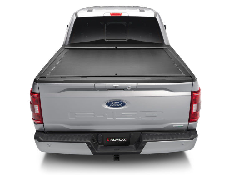 ROLL-N-LOCK M-Series Soft Retractable Tonneau Cover 67.1 In. Fits 2021-24 F-150 (Includes Lightning)