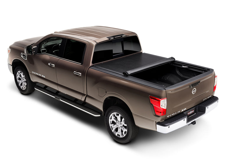 TruXedo Lo Pro Soft Roll-Up Tonneau Cover 67.0 In. Fits 2016-24 Titan
