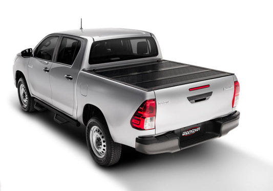 UnderCover Flex Folding Tonneau Cover 6'6" Fits 2007-21 Tundra w/o Deck Rail