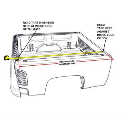 UNDERCOVER LUX Painted Hard Tilt-Up Tonneau Cover 66.7" Fits 2014-21 Tundra (No Trail Boxes)