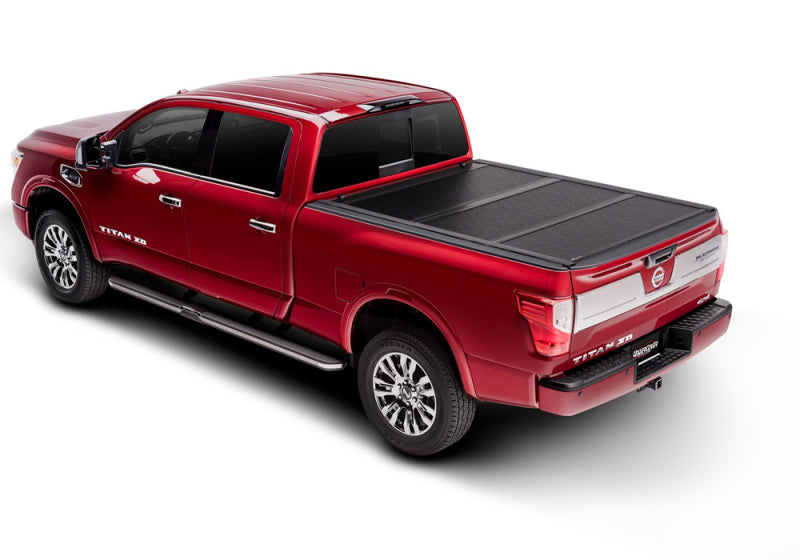 UnderCover Flex Folding Tonneau Cover 5' Fits 2005-21 Frontier/Navara w/ Utili-Track