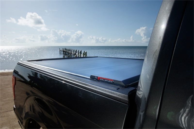ROLL-N-LOCK E-Series Hard Power Retractable Tonneau Cover 76.3 In. Fits 2019-24 Ram 1500 No RamBox