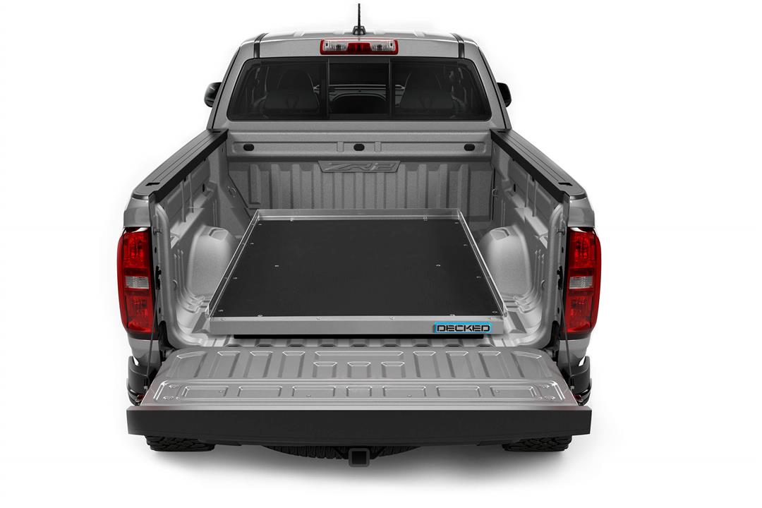 Cargo Glide Bed Slide Polished Aluminum Side Rail 52" x 41" - Fits 2022-24 Ford Maverick