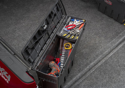UnderCover SwingCase Tool Box Black Hard Plastic 6 Ft (72.7 In) for Truck Beds