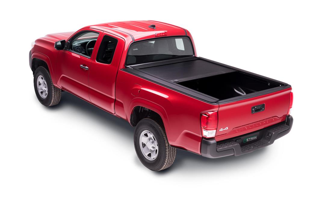 Retrax Hard Manual Retractable Tonneau Cover 5.5 Ft Fits 2022-25 Toyota Tundra w/ Deck Rail & w/o Trail (Black Matte)