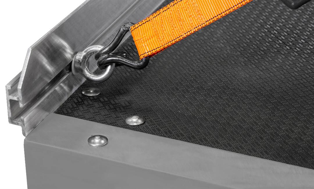 Cargo Glide Bed Slide Polished Aluminum Side Rail 52" x 41" - Fits 2022-24 Ford Maverick