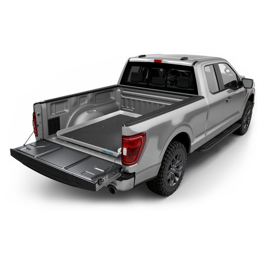 Cargo Glide 1000XL Bed Slide Polished Aluminum Side Rail 6.5 Ft for Full-Size Trucks - Fits 1999-25 Chevrolet Silverado