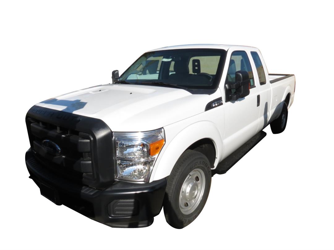 TrailFX Grated Side Step Running Board for Pickup Trucks - Fits 1999-03 F-250/F-350 1999-16, F-450 1999-01, F-550 (Black)