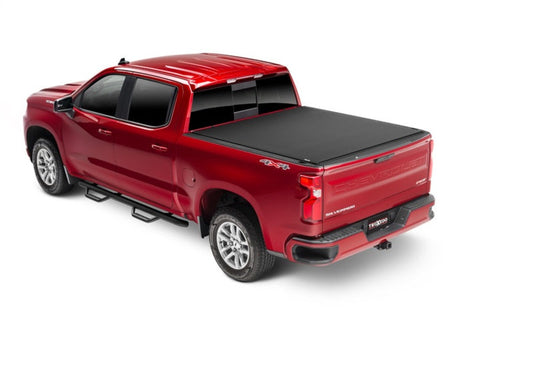TruXedo Sentry CT Hard Roll-Up Tonneau Cover 79.4 In. Fits 2019-24 Silv/Sierra 1500