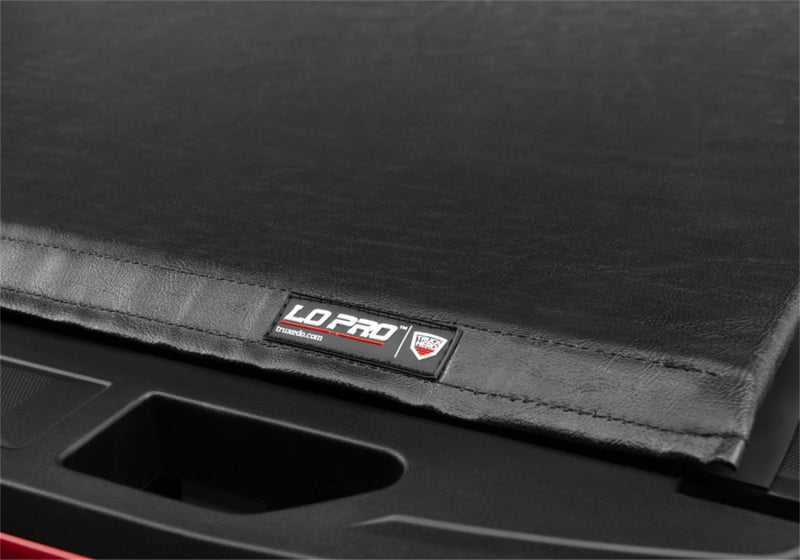 TruXedo Lo Pro Soft Roll-Up Tonneau Cover 78.9 In. Fits 2016-18 (19 Leg/Lim) Silverado/Sierra 1500/2016-19 HD w/ Sport Bar