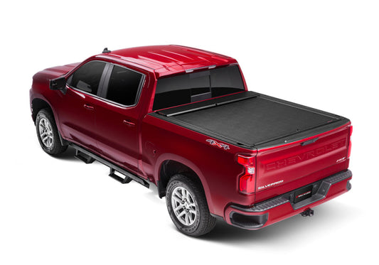 ROLL-N-LOCK M-Series Hard Retractable Tonneau Cover 8' Fits 2014-18 Silverado/Sierra 1500, 2015-18 2500/3500
