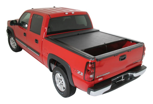 ROLL-N-LOCK M-Series Hard Retractable Tonneau Cover 8' Fits 1999-07 Silverado/Sierra with Bedrail Caps