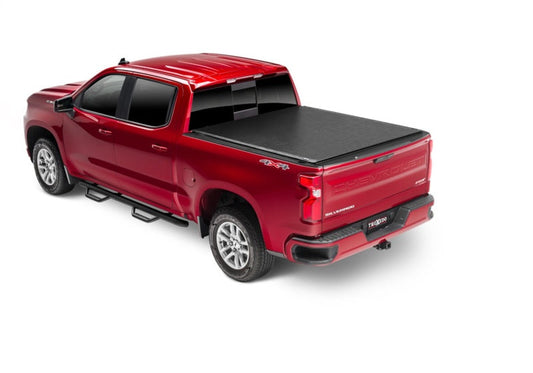 TruXedo Deuce Soft Folding Tonneau Cover 82.2 In. Fits 2020-24 Silverado/Sierra 2500HD/3500HD