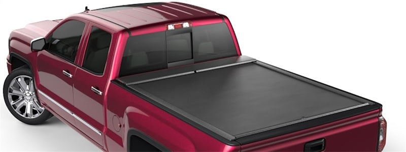 ROLL-N-LOCK M-Series Hard Retractable Tonneau Cover 8' Fits 2019-24 Silverado/Sierra 1500, 2020-24 2500/3500 Durabed