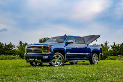 UnderCover Elite Hinged Tonneau Cover 6'6" Fits 2014-18 Silverado 1500/2500HD/3500HD