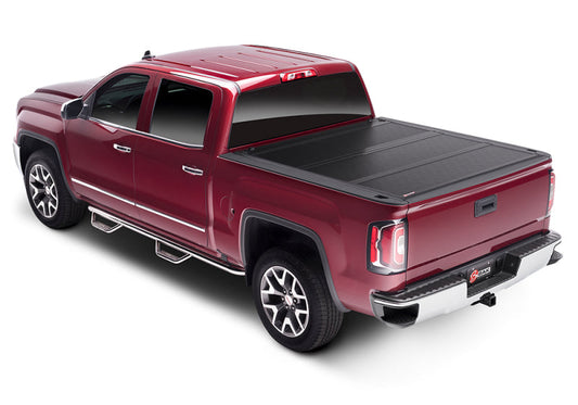 BAKFlip FiberMax Folding Tonneau Cover 75.9 In. Fits 2002-18 Ram 1500/2500/3500 No RamBox