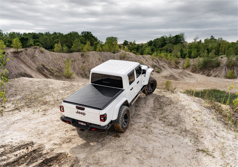 TruXedo Lo Pro Soft Roll-Up Tonneau Cover 5' Fits 2020-24 No Trail Rail System