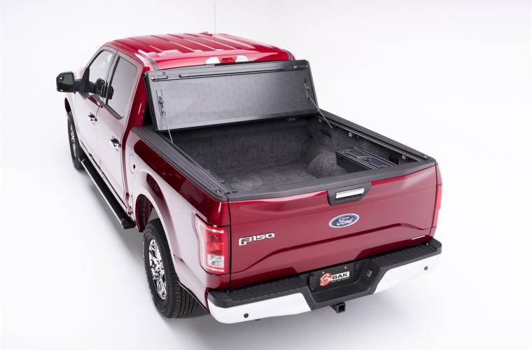 BAKFlip F1 Hard Manual Retractable Tonneau Cover 5'7" Fits 2021-24 Ford F-150/F-150 (Includes Lighting)