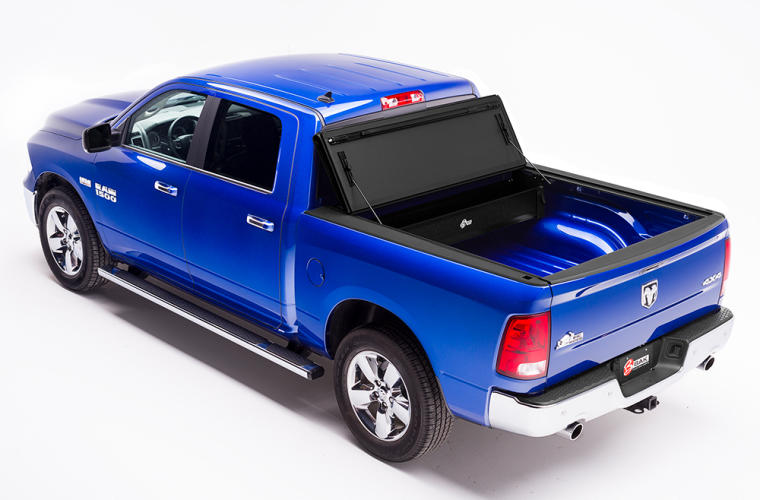 BAKFlip MX4 Folding Tonneau Cover 76.3 In. Fits 12-18 Ram 1500/2500/3500 w/ RamBox