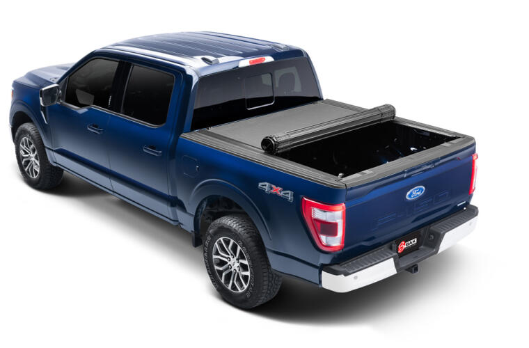 BAK Revolver X4s Roll-Up Tonneau Cover 5'7" Fits 2021-24 F150 Lightning