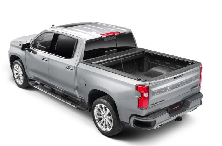 ROLL-N-LOCK A-Series Hard Manual Retractable Tonneau Cover 6'7" Fits 2019-25 Silverado 1500/Sierra 1500