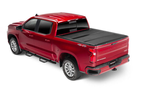 UNDERCOVER Armor Flex Hard Folding Tonneau Cover 5'9" Fits 2019-25 Silverado/Sierra (New Body) Without CarbonPro Bed With or Without MultiPro Tailgate