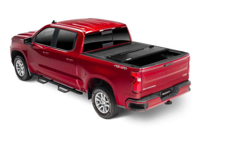 UNDERCOVER Armor Flex Hard Folding Tonneau Cover 6'6" Fits 2014-18 Silverado/Sierra 1500 (2019 Legacy/Limited)/2015-19 2500HD/3500HD