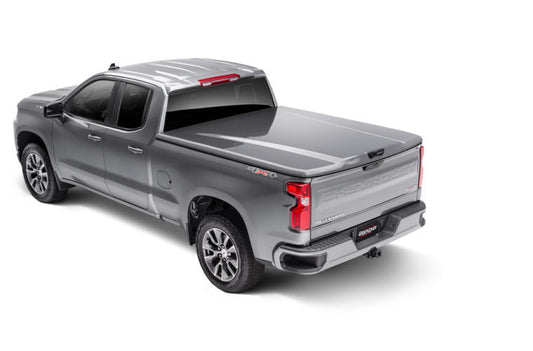 UNDERCOVER Elite LX Painted Hard Tilt-Up Tonneau Cover 6'7" Fits 2019-24 Silverado 1500 (New Body Style) - Deep Ocean Blue